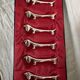 Silver dachshund knife holder
