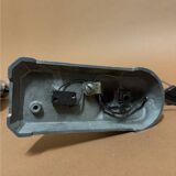 vintage modernist aluminium lamp