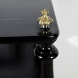 Small music cabinet in blackened pear wood, Napoleon III style – 1900