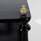 Small music cabinet in blackened pear wood, Napoleon III style – 1900