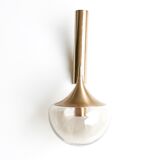 Brass Amilux wall lamp, 50's