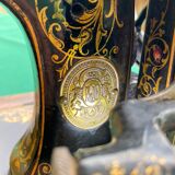 Ornate German sewing machine from the 19th century