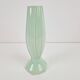 Art Deco Ceramic Pastel Green Vase by C. K., 1930s
