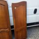 3 Louis XV style wardrobe doors in solid cherry wood