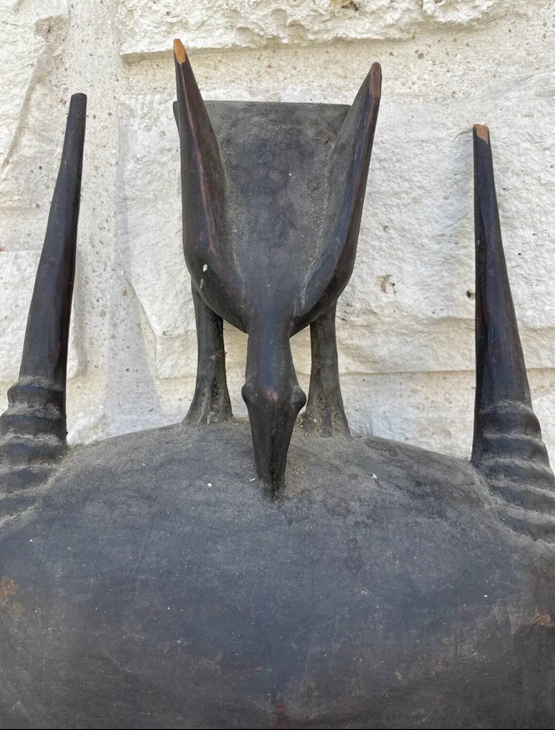 Masque africain ethnique XXe