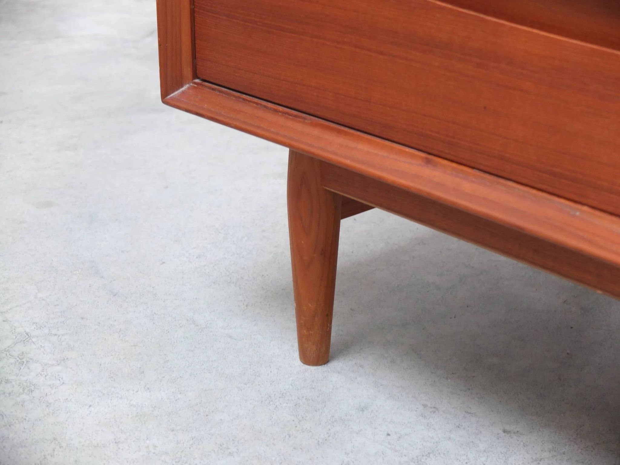 Freestanding chest of drawers in teak by Arne Vodder for Sibast, 1960s