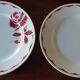 Lot de 6 assiettes à dessert en terre de fer