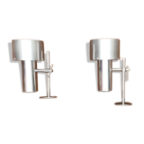 Mid-century FA2 wall sconces by Peter Nelson for Architectural Lighting Company, England, set of 2.