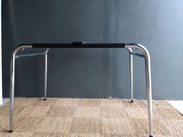 Yellow formica table