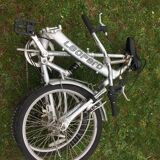 Folding bike aluminum frame, suspended, 6 speeds SHIMANO