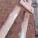 Échelle de maraîcher récolte fruitière en bois ancien -3m65