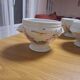 soup tureen + 8 bowls – Philippe Deshoulières “Caribbean Sea” – Porcelain