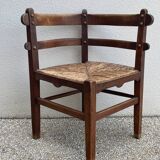 Vintage corner armchair