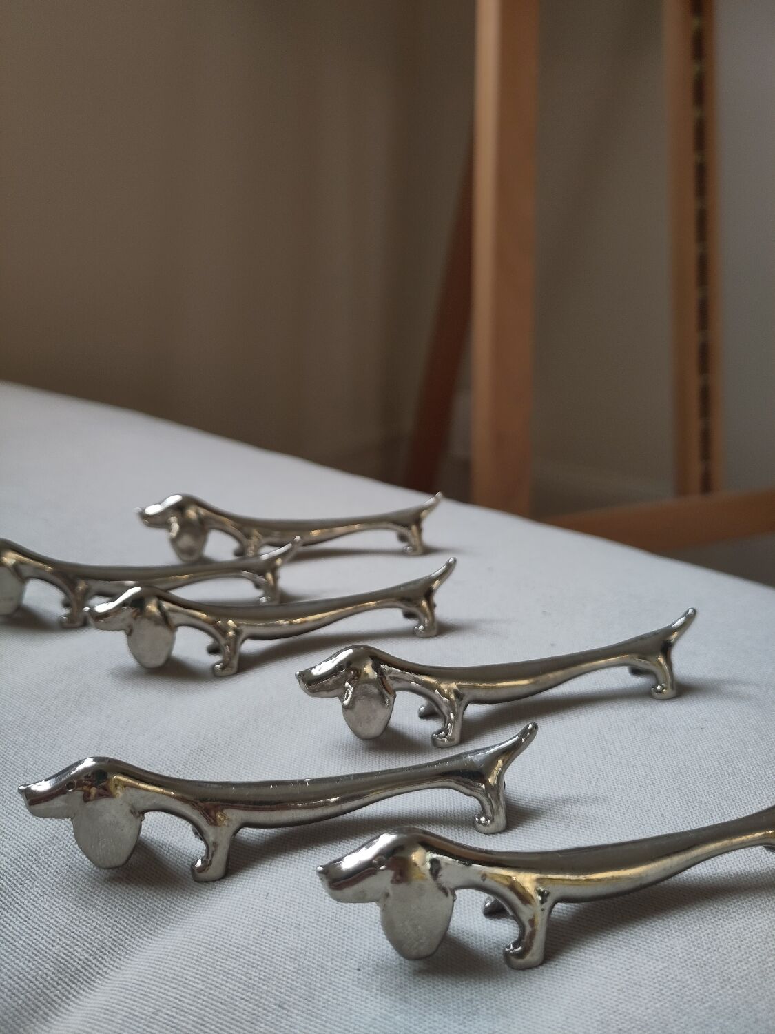 Set of 6 knife holders