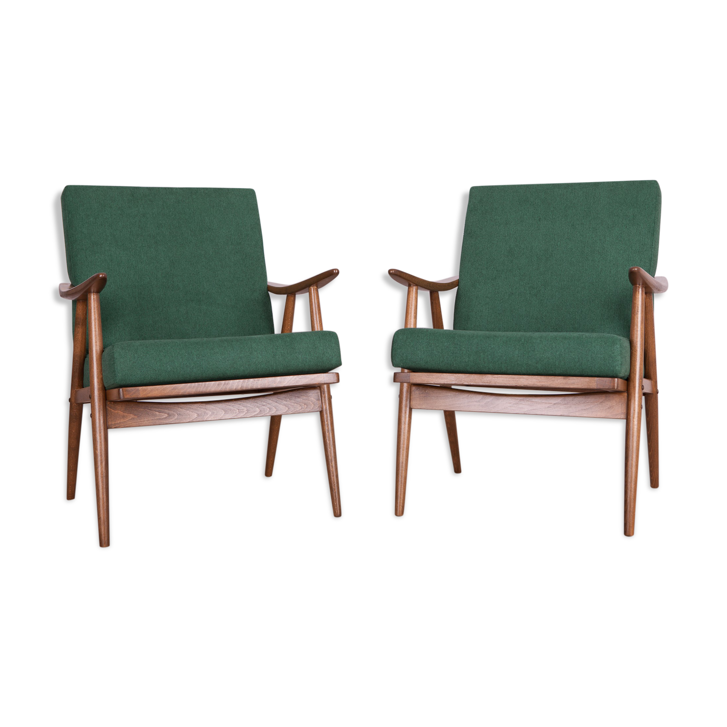 Vintage Armchairs from Ton Czech, 1960s, Set of 2