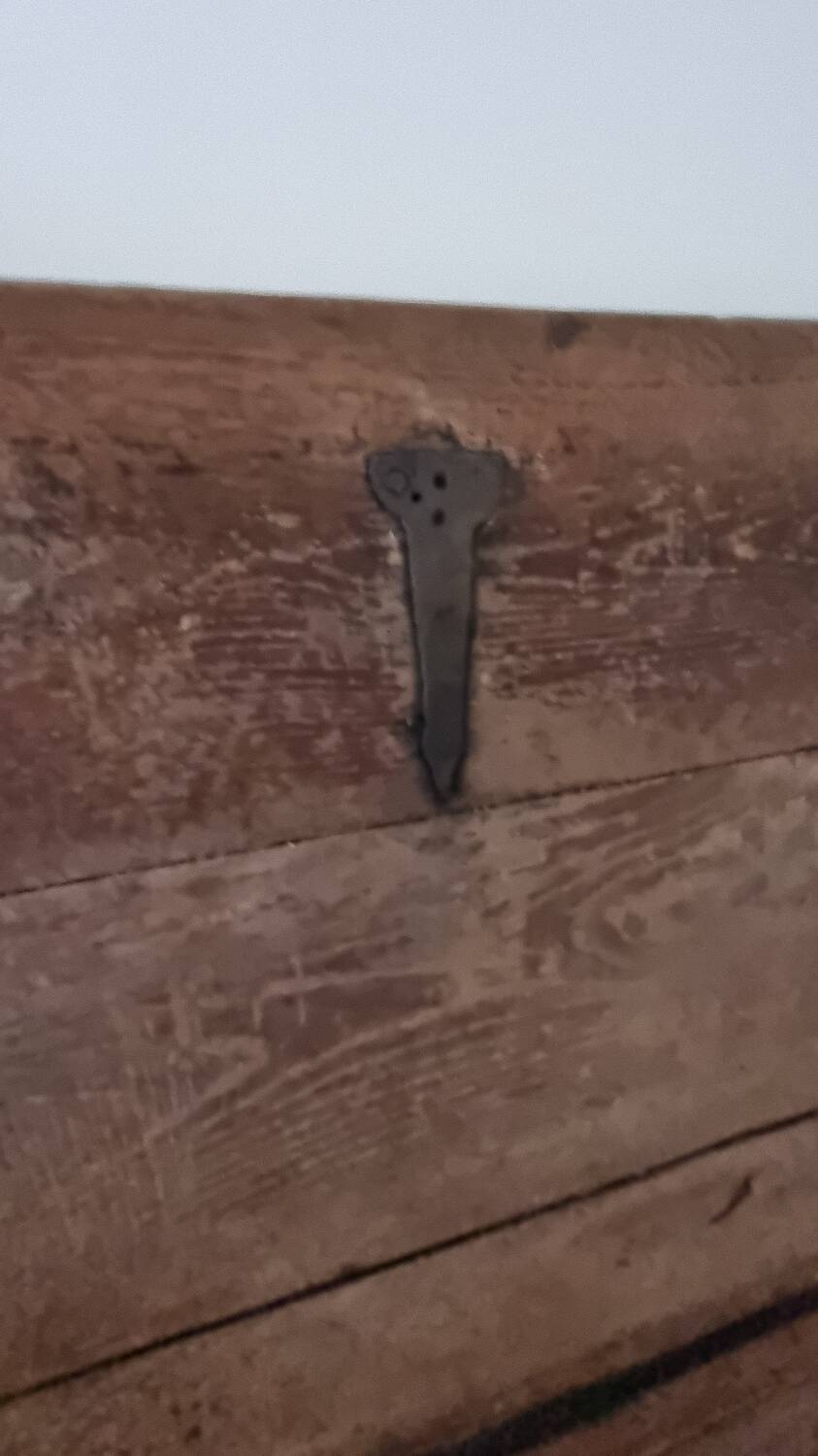 Oak dough trough