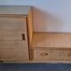 Commode en rotin Vintage 1960/70.