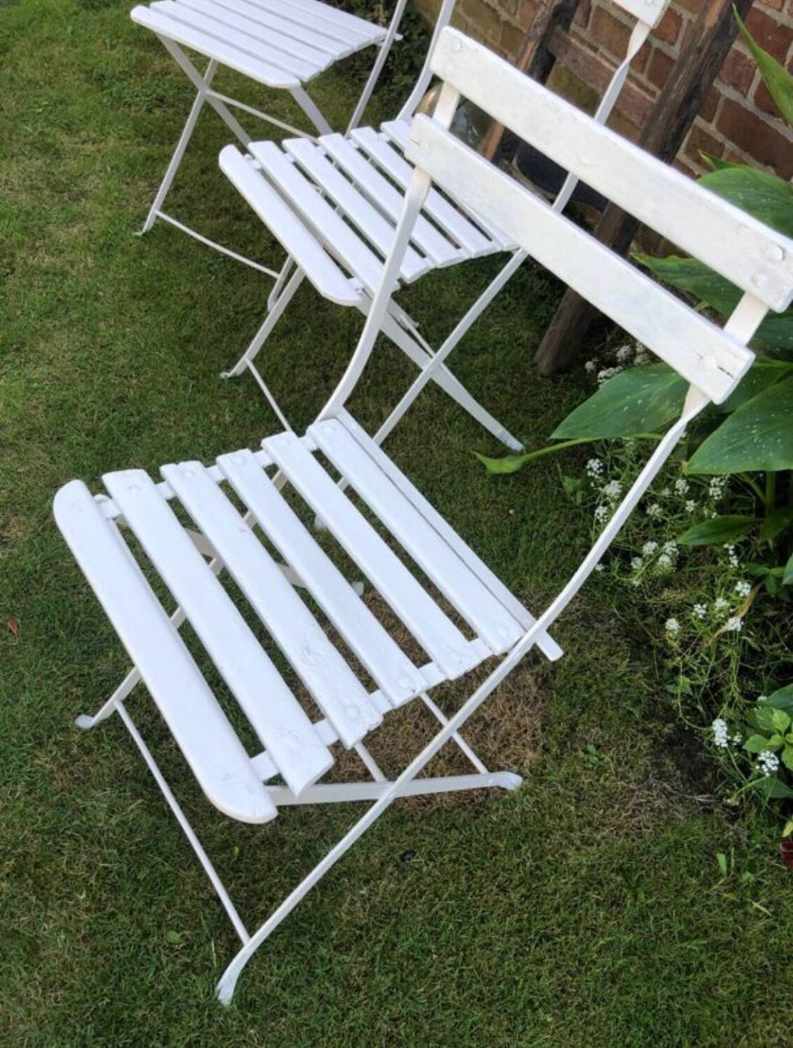 Old garden chairs