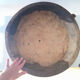 Brutalist solid wood dish 57cm