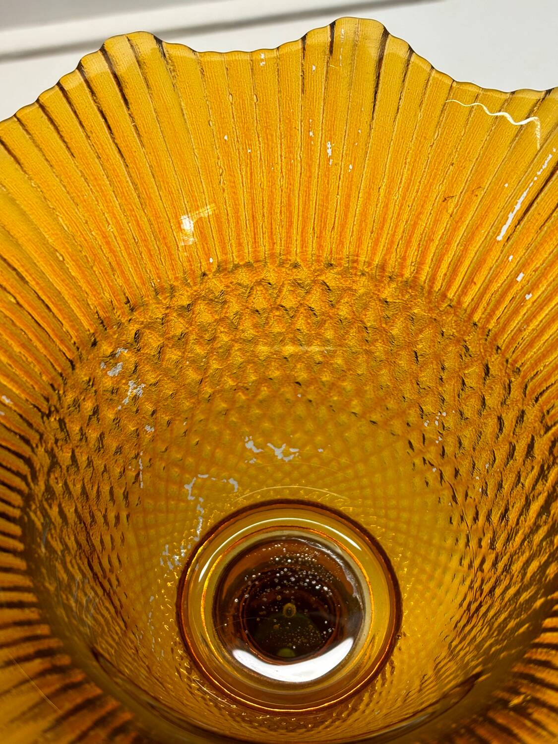 Amber Glass Cup