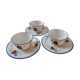 Lot of 3 coffee cups / Tea Salins 50s