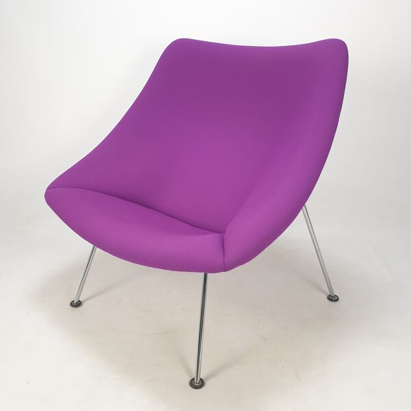 Fauteuil & ottoman Oyster par Pierre Paulin pour Artifort, années 1980
