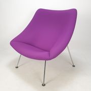 Oyster Chair and Ottoman by Pierre Paulin for Artifort, 1980s