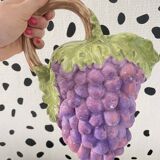 Slip jug – Grape cluster motif – Bassano, Italy