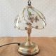 Touch table lamp vintage floral patterns