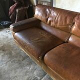 Canape leather Duvivier Made in France