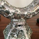 Pair of Val d'or ceramic candle holders