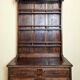 Vaisselier style louis xv en bois massif vers 1950