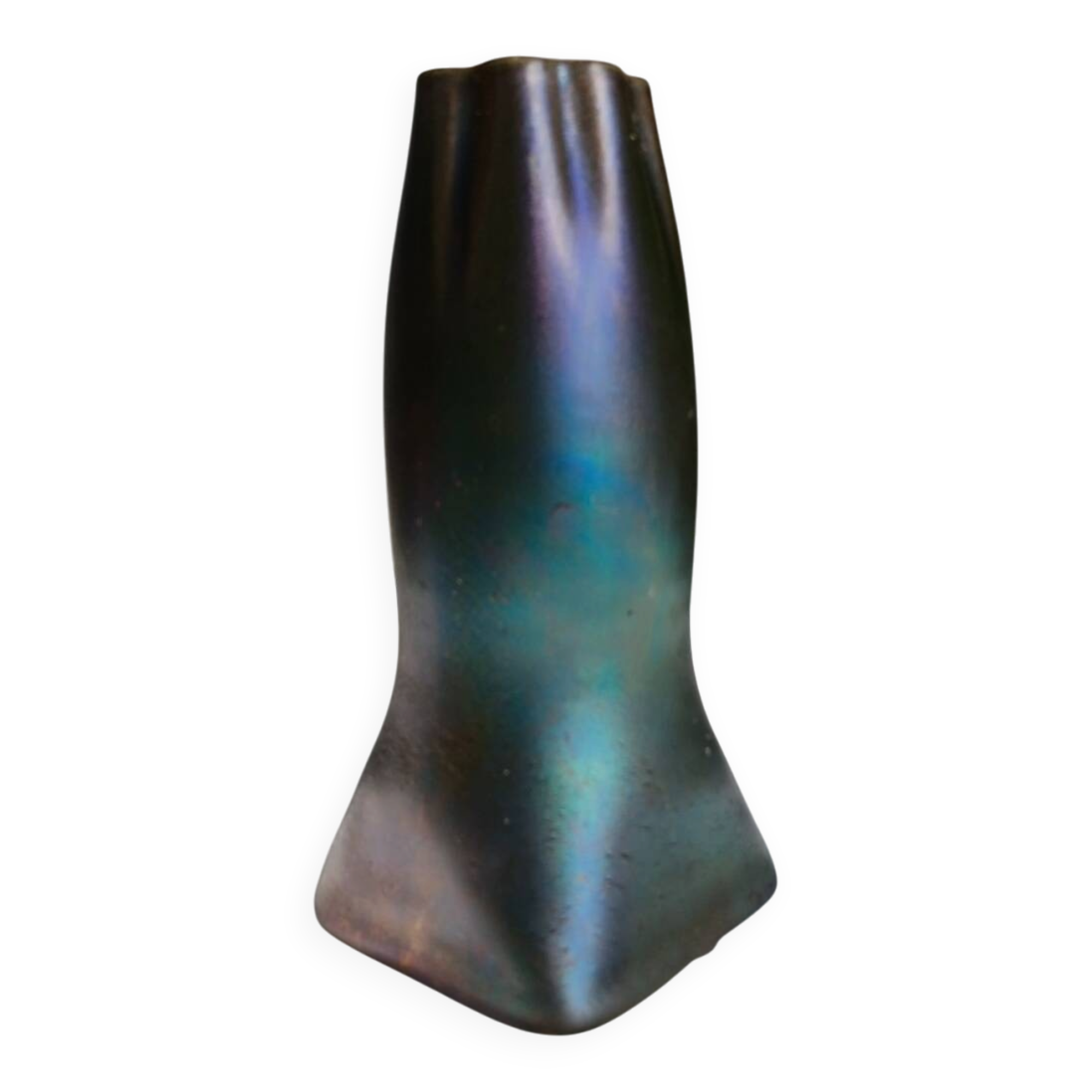 Massier ceramic vase