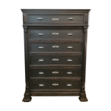 1900 patinated pine chiffonnier