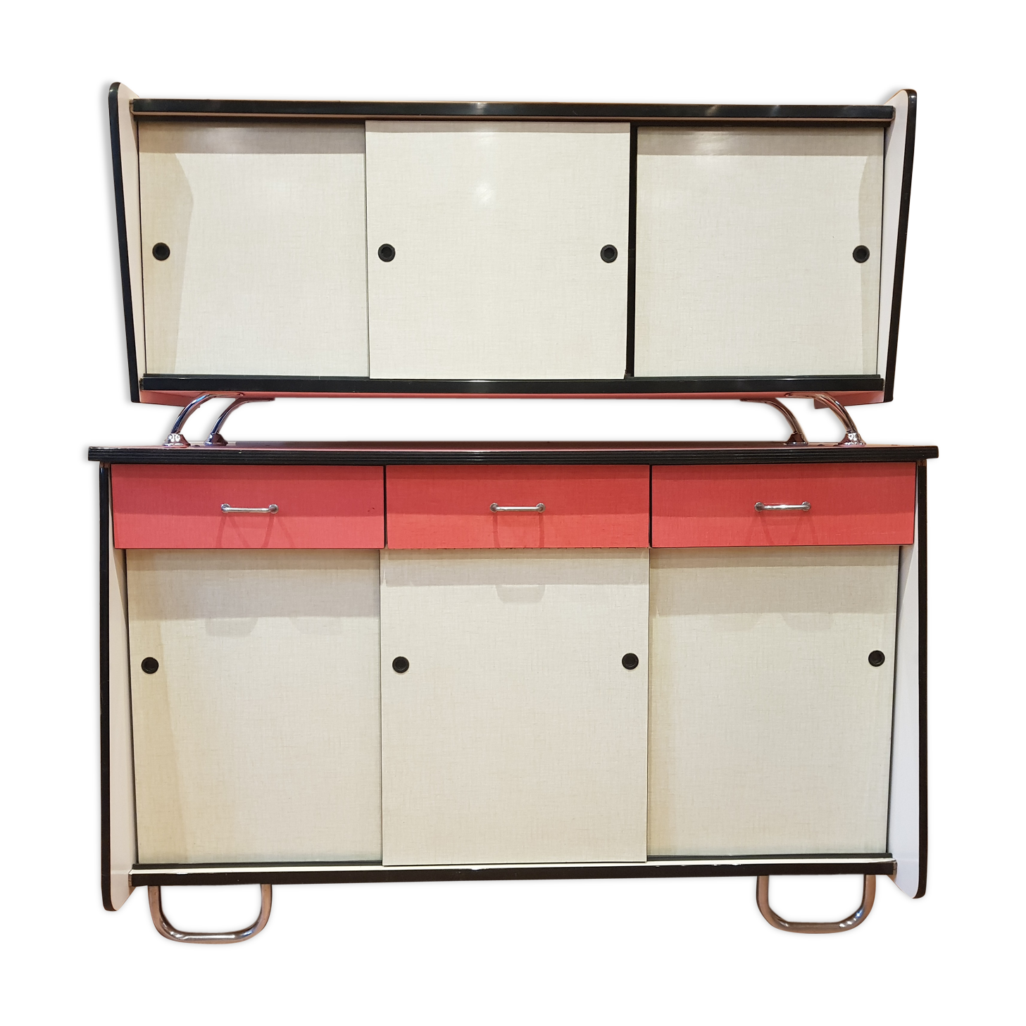 Formica Furniture 60s "AD HOC / Bourgoin France"