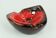 French mid century vintage ceramic bowl vallauris drip glaze organic shape