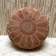 Handmade Moroccan Leather Pouf
