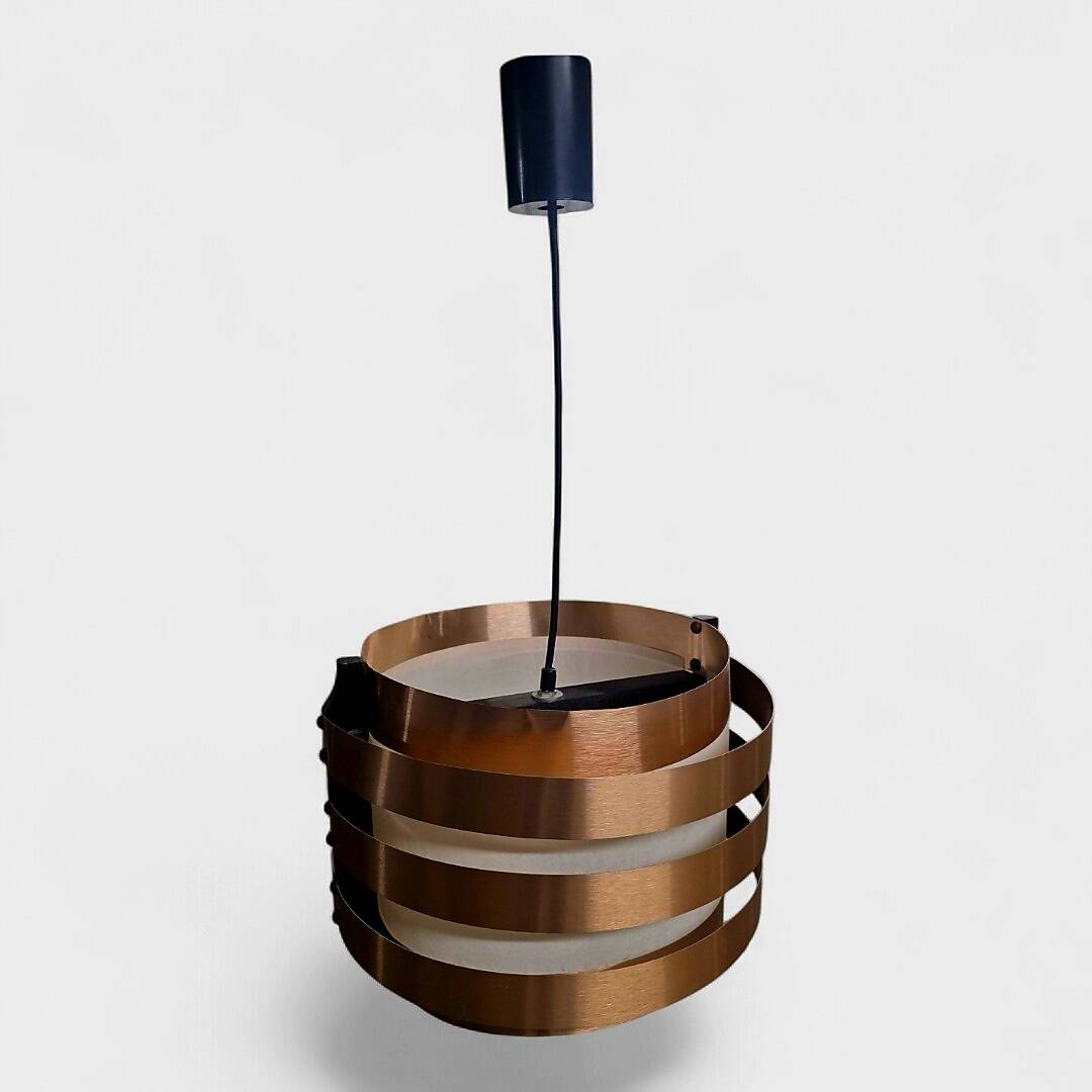 Suspension Space Age – Cuivre & Design Scandinave – Circa 1970