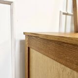 Vintage chest of drawers compass feet