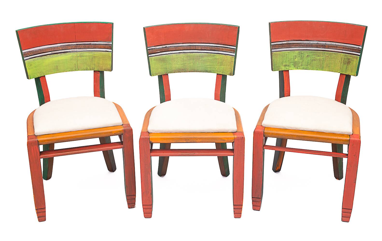 6 Art Deco chairs