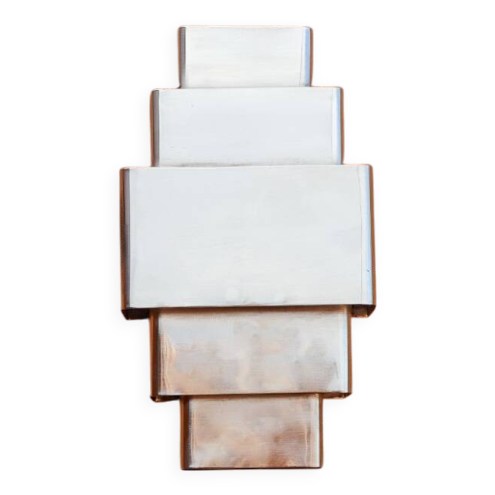 Art Deco chrome wall light