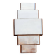 Art Deco chrome wall light