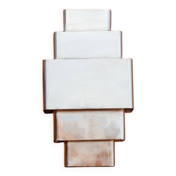 Art Deco chrome wall light