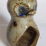 Candlestick "nice" ceramic potter vintage enamelled sandstone