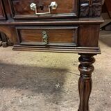 Late 19th century walnut desk