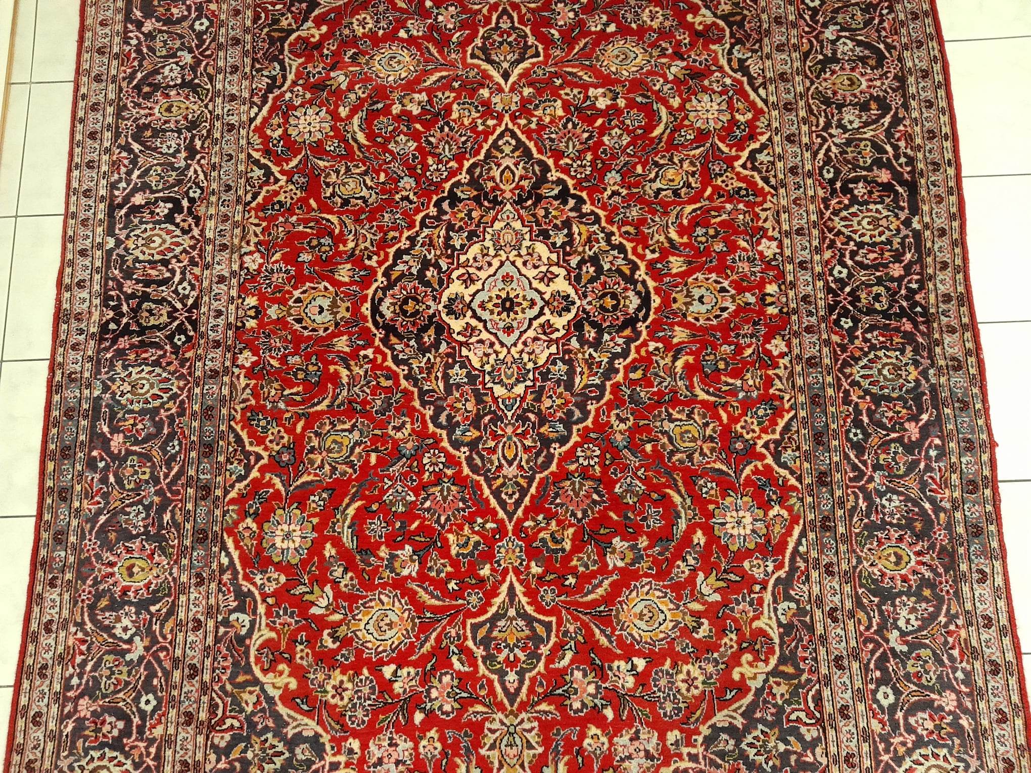 Handmade persian keshan rug 300x200cm