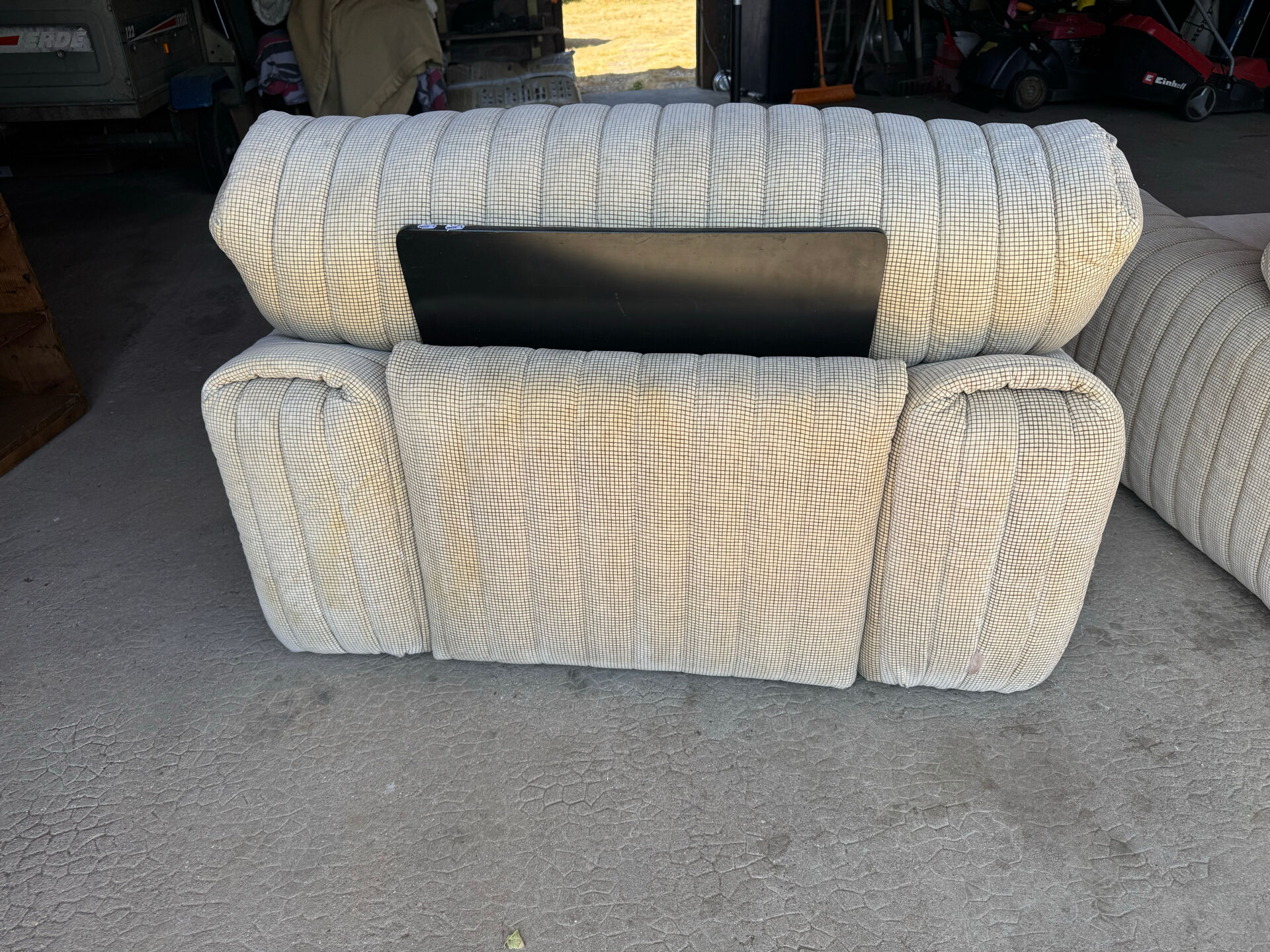 Rare salon vintage Ligne Roset – Made in France – Canapé & 2 fauteuils