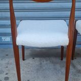 Set of 4 Scandinavian teak chairs