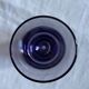 9 short glasses in purple glass