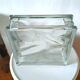 Glass tile vase from the 70s